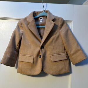 Janie and Jack Baby Tan Blazer - Size 12-18 months